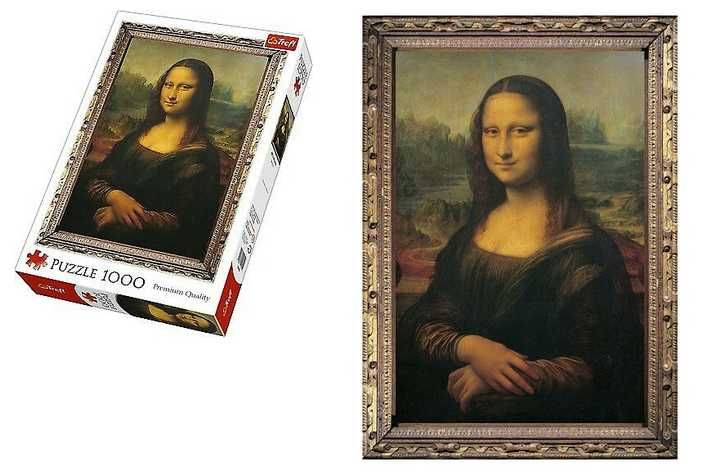 Mona Lisa - 1000 dielikov