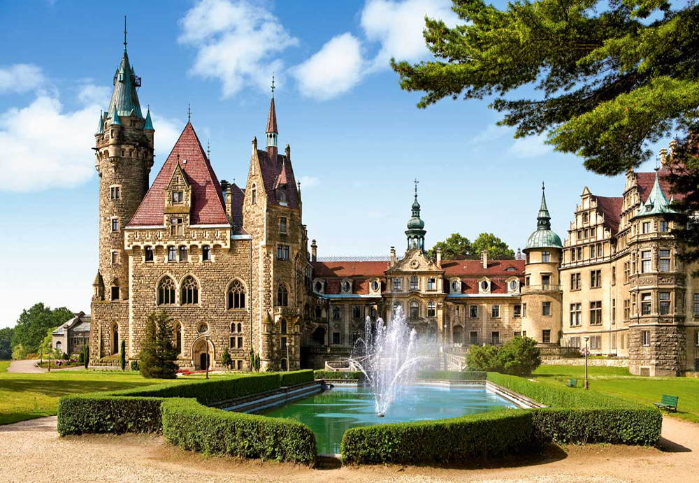 Moszna Castle, Poland - 1500 dielikov