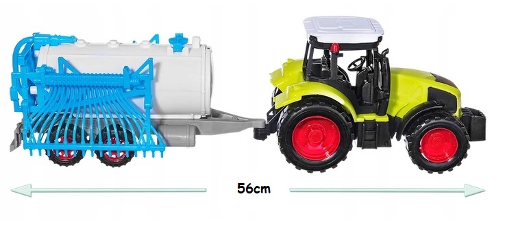 Traktor s vlečkou pre deti 666-161A
