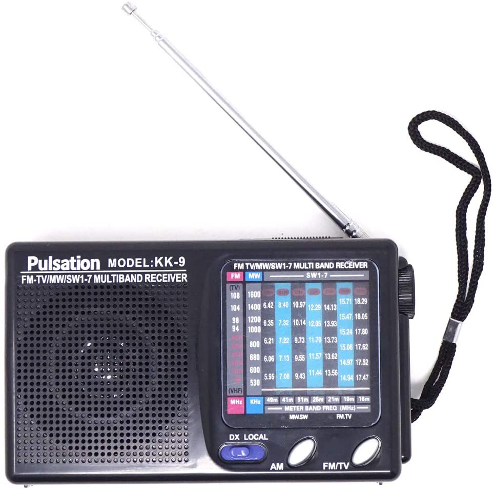 PULSATION rádio KK9 FM,AM - 7 frekvenčných pásiem 