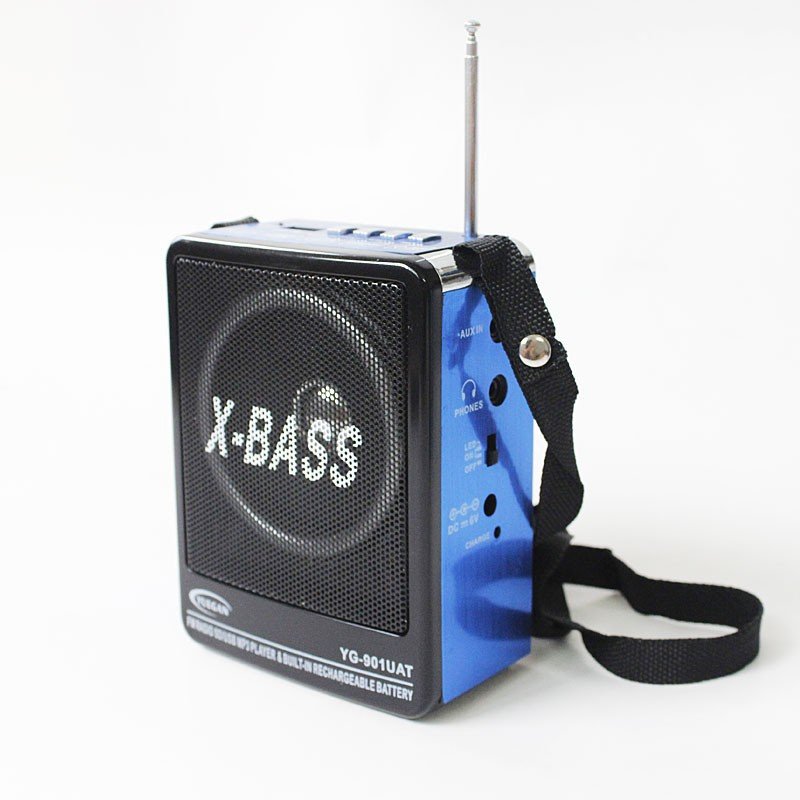 Prenosné rádio X-Bass YG-906 BLUE