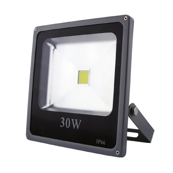 LED reflektor 30W, IP66, čierny ONEX